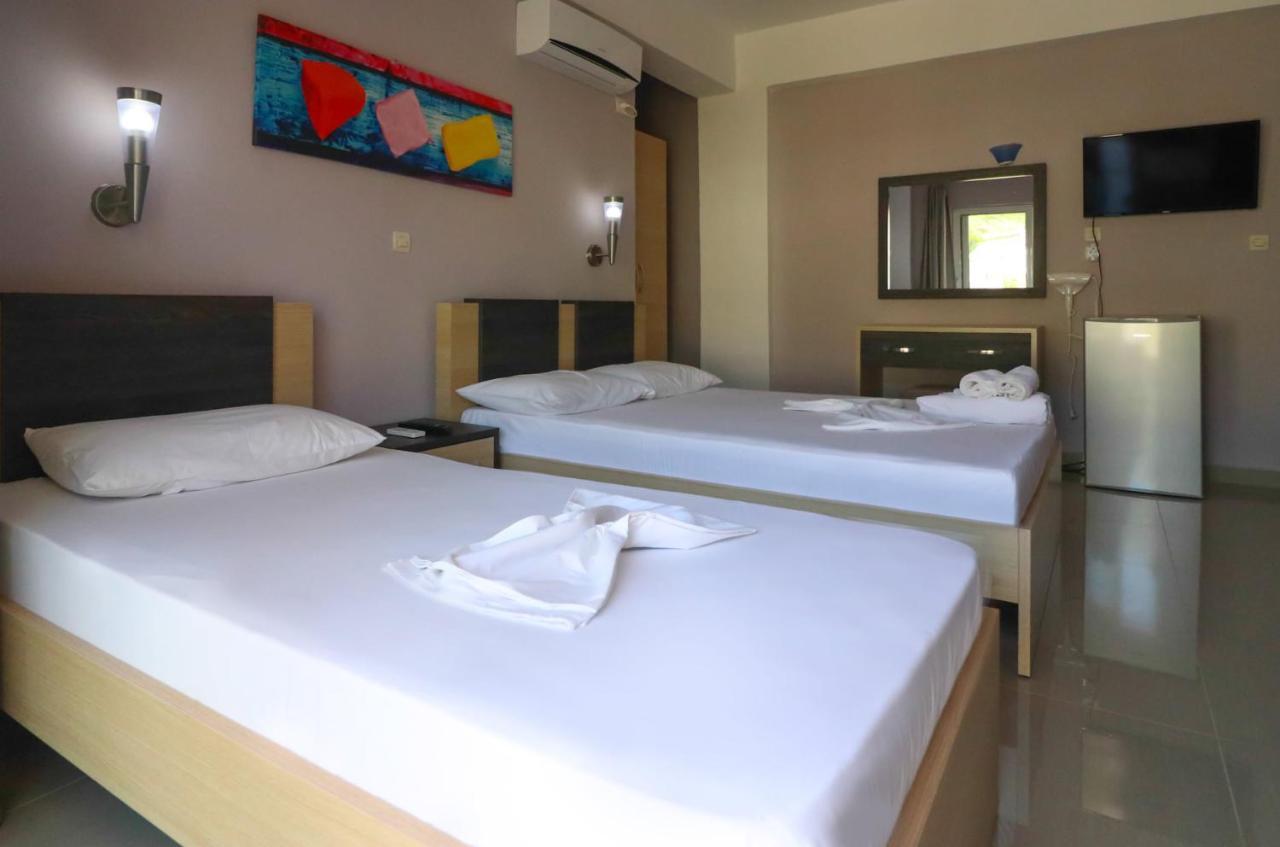 Hotel Potami Beach - Mondi Goro ヒマラ エクステリア 写真